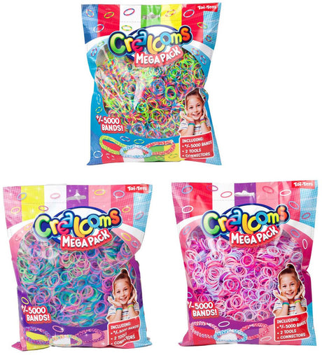 Toi-toys lustiges Loomband-Set Mega, 5000 Teile.