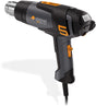 Steinel Heißluftpistole HM 2320 E – 2300 W – Farbbrenner mit Display – Temperatur einstellbar von 80–650 °C – Luftmenge einstellbar von 150–500 l min