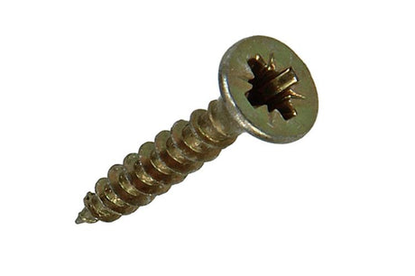 Mack 1017217 - spaanplaatschroef vz kop geelverz.45 st 3,0 x 20 mm | 10 stuks