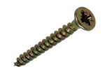 Mack 1017225 - spaanplaatschroef vz kop geelverz.26 st 3,5 x 30 mm | 10 stuks