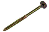 Mack 1017261 - spaanplaatschroef vz kop geelverz. 5 st 5,0 x 90 mm | 5 stuks