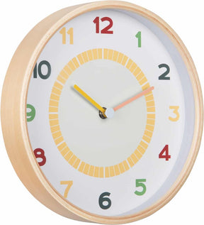 Karlsson wandklok chico - multicolor - ø25cm - wandklok scandinavisch