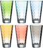 Leonardo Optik-Ledglas, sortiert, Pastell, 300 ml – Set 6