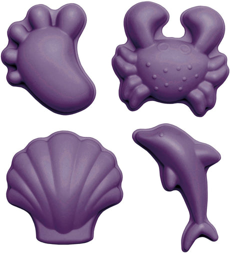 Scrunch-Sandformen – lila – faltbar – recycelbar
