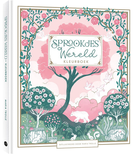 Spatz kreative Märchenwelt – Maria Trolle – Malbuch für Erwachsene