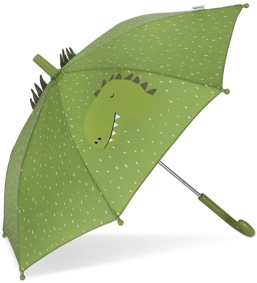 Trixie Kinderschirm - Mr. Dino - für Jungen und Mädchen - kleiner Regenschirm