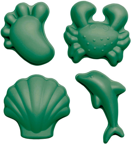 Scrunch-Sandformen – grün – faltbar – recycelbar