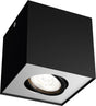 Philips led philips box opbouwspot - 1-lichts - zwart