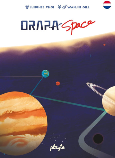 Playte asmodee bordspel orapa space educatief spel voor kinderen.
