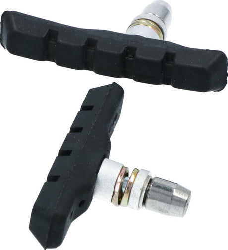 Dresco-Bremsbeläge – für V-Brake-Bremsen – für die Vorder- oder Hinterradbremse – starke Bremskraft bei trockenen und nassen Wetterbedingungen – Innensechskantmontage – Länge 72 mm –