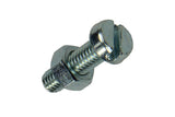 Mack 1017523 - metaalschroef cyl. kop + moer verz. 16 st m5 x 16 mm | 10 stuks