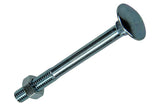 Mack 1017565 - houtbout + moer staal verzinkt8 st m5 x 50 mm | 5 stuks