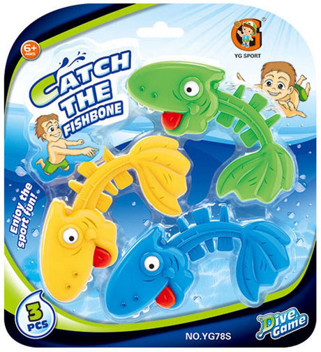 Lobbes-Spielzeug, zum Beispiel Taucherfisch, 3er-Set