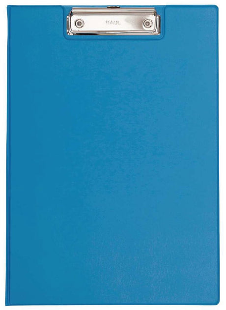 Maul Klemmbrettmappe A4 Hochformat mit Stiftschlaufe hellblau