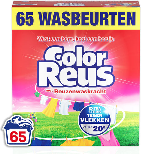 Color Giant Waschpulver – Vorteilspack – 65 Wäschen