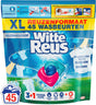 Witte Reus 3+1 Power Caps – Waschkapseln Waschmittel – Weiße Wäsche – 45 Wäschen