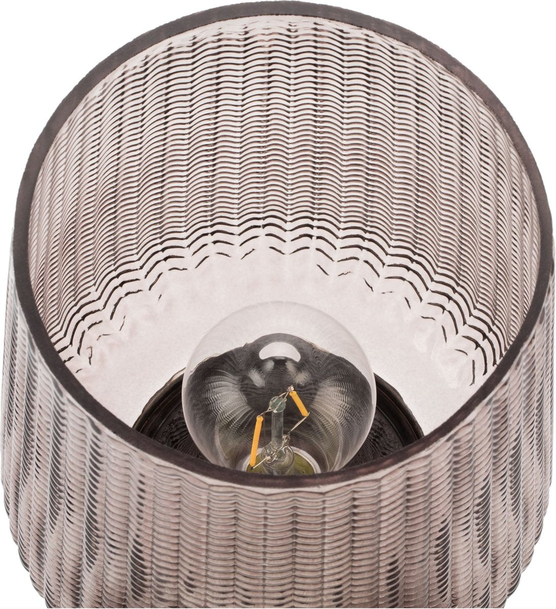 Pauleen LED Tischleuchte Fancy Glamour E27 2700k 40lm 0,8w Taupe, Messing