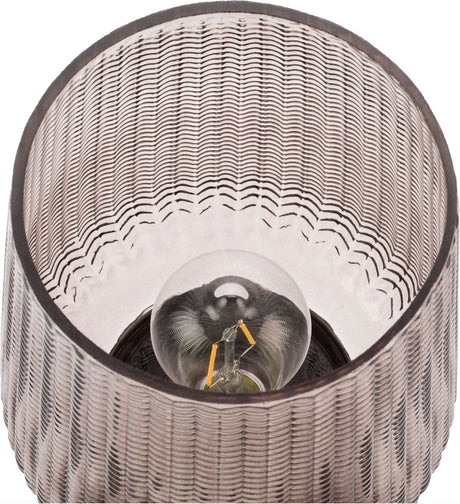 Pauleen LED Tischleuchte Fancy Glamour E27 2700k 40lm 0,8w Taupe, Messing