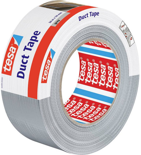 Tesa 56499-00000-15 Reparaturband Panzerband Grau (L x B) 50 m x 50 mm 1 Stück(e)