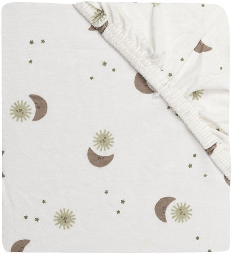 Jollein hoeslaken ledikant - 60x120cm - jersey - over the moon