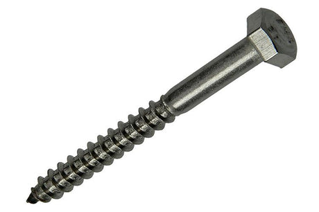 Mack 1019766 - houtdraadbout roestvrijstaal 3 st 6 x 60 mm | 10 stuks
