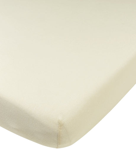 Meyco Baby Uni Spannbettlaken für Kinderbett – Jersey – Natur – 60 x 120 cm