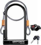 Kryptonite Bügelschlosshalter 12 Standard mit Kabel
