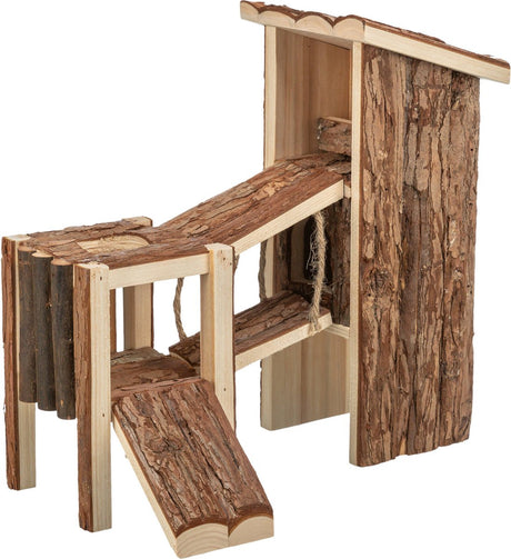 Trixie Spielplatz Tjorven Mäuse Hamster Rinde Holz