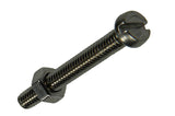 Mack 1019821 - metaalschroef cyl. kop + moer rvs 9 st m4x30 | 10 stuks