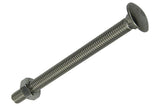 Mack 1019835 - houtbout + moer roestvrijstaal 1 st m10 x 120 mm | 10 stuks