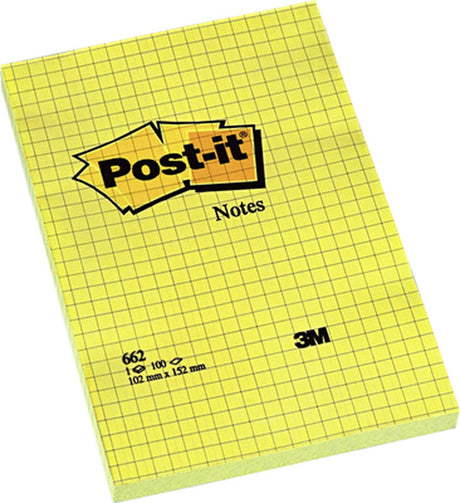 Quantore Notizblock Post-it 662 102x152mm Diamantgelb