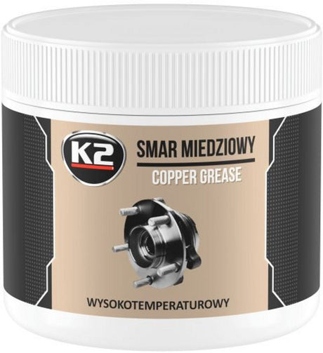 K2 Kupferfett 500g – Kupferpaste – Kupferfett für Brems- und Auspuffgewinde