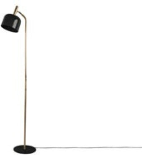 Leitmotiv Stehleuchte Smart - Schwarz - 26x26x164cm - Modern - Stehleuchten für Wohnzimmer - Schlafzimmer