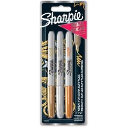 Permanentmarker Sharpie Farbsortiment 3-teilig