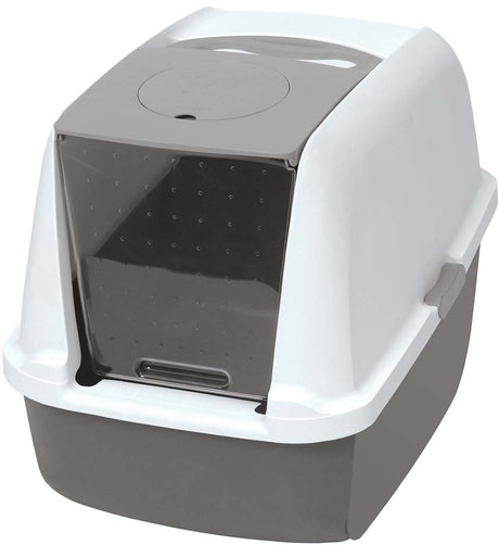 Catit große Katzentoilette – Grau – 55 x 40 x 45 cm