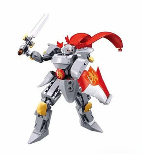Sluban Exosuit Knight Red Konstruktionsspielzeug Actionfigur – Konstruktionsspielzeug – Bauset mit 209 Bausteinen – M38-B1309 – ab 6 Jahren