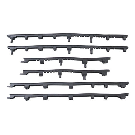 Edge Treplankrubber Set 6 Party Vespa S Vespa LX Black