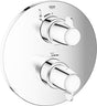 Grohe Grohtherm Spezial-Einbauthermostat – 2 Tasten – Ø21 cm – Chrom