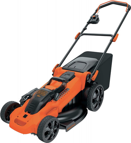 Black+Decker 36 V 2 x 2,5 Ah 48 cm 3-in-1-Rasenmäher mit automatischer Erkennung – clma4825l2-qw