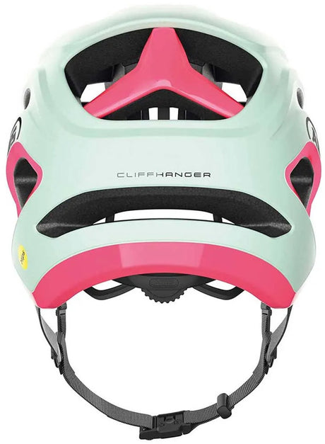 Abus Fahrradhelm Cliffhanger Mips Iced Mint S - 51-55 cm - Türkis - für den Einsatz am Mountainbike geeignet - 330 g