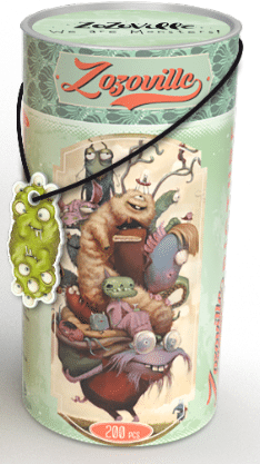 Van der Doelen Zozoville-Puzzle Morgen pendeln – 200 Teile