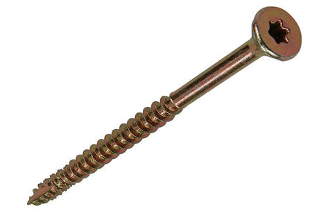 Mack 1018024 - spaanplschr.vzkop-zelfb. geelverz. 16 st 5,0 x 70 mm | 5 stuks