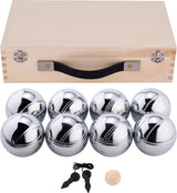 Jeu de Boules im Luxuskoffer, 8 Bälle
