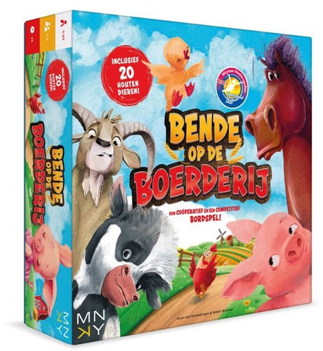Rebo-Verlegerbande auf dem Bauernhof – Brettspiel