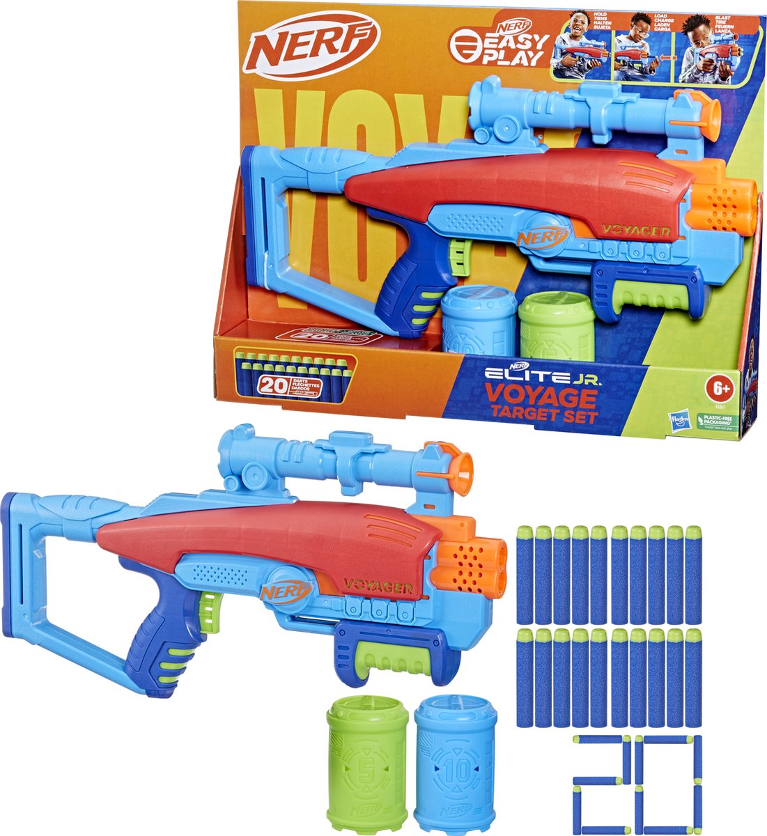Hasbro Nerf Elite Jr Voyage Zielset