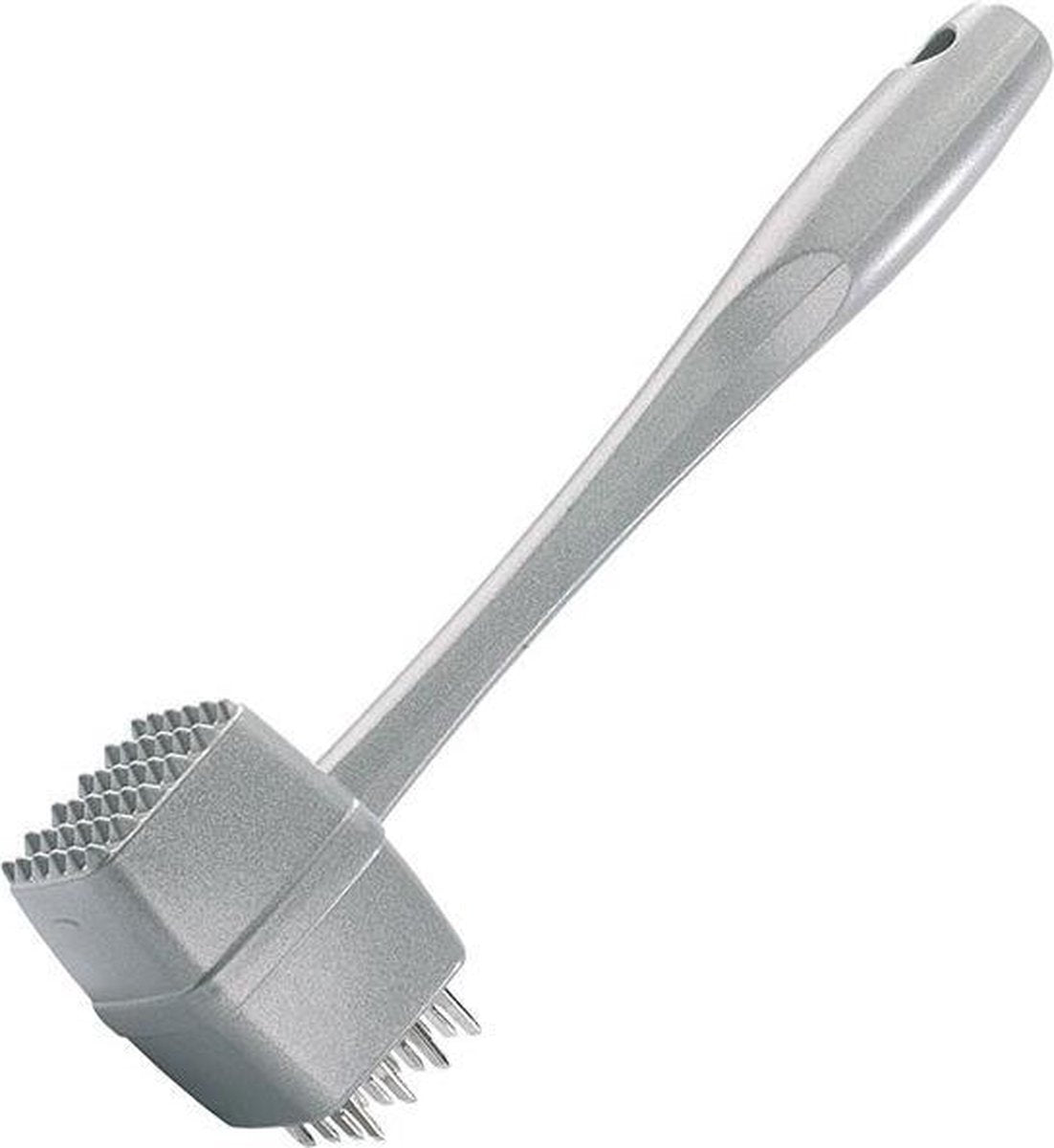 Westmark Fleisch- und Steakhammer, Länge: 23,8 cm, Edelstahl-Aluminium mit lebensmittelechter Spezialbeschichtung, Steakmaster, Silber, 62202260