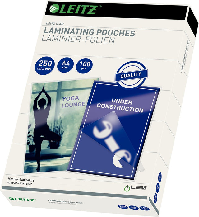 Leitz ilam – Laminierfolien – A4 – 250 Mikron – 100 Stück