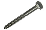 Mack 1020010 - houtdraadbout roestvrijstaal 10 st 6 x 60 mm | 5 stuks