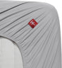 Beddinghouse - percale-katoen - split-topper - hoeslaken - 180x200 cm - licht grijs