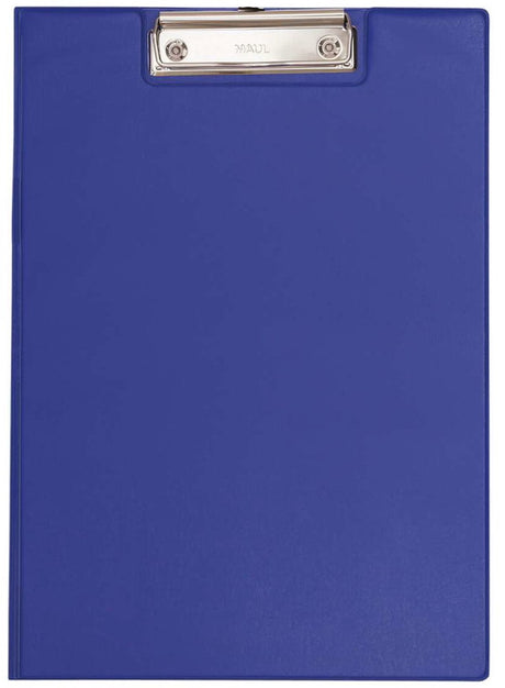Maul Klemmbrettmappe A4 stehend aus PVC mit Stiftschlaufe blau